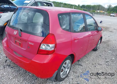 2007 Honda Fit из США, поврежденный, VIN JHMGD38427S819035